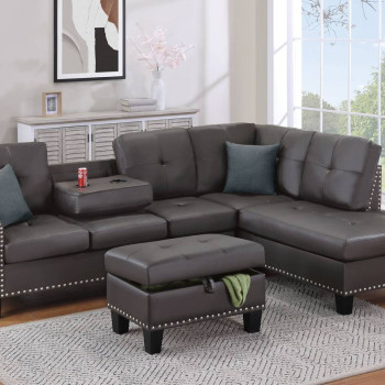 F8888 3-PCS SECTIONAL SET