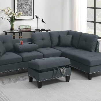 F8886 3-PCS SECTIONAL SET