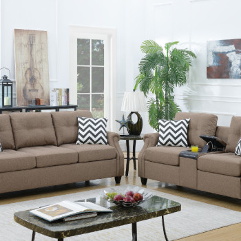 F6412 2-Pcs Sofa Set