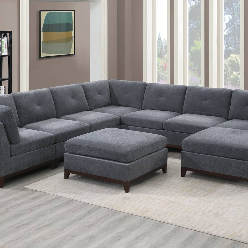 865 9-PCS MODULAR SECTIONAL & SOFA SET (X-LARGE)