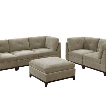 872 6-PCS MODULAR SECTIONAL & SOFA SET