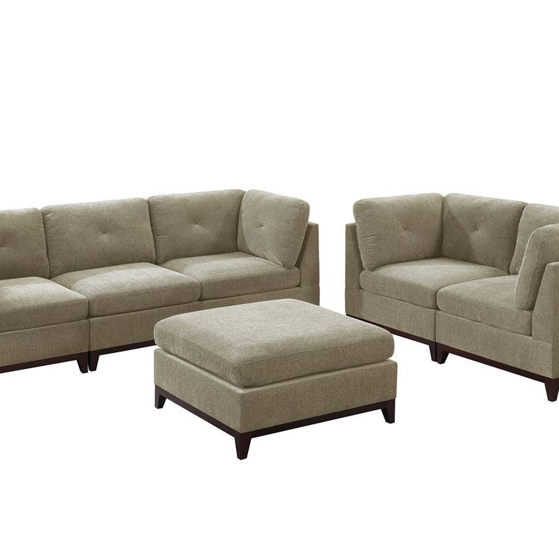 872 6-PCS MODULAR SECTIONAL & SOFA SET