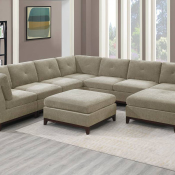 867 9-PCS MODULAR SECTIONAL & SOFA SET (X-LARGE)