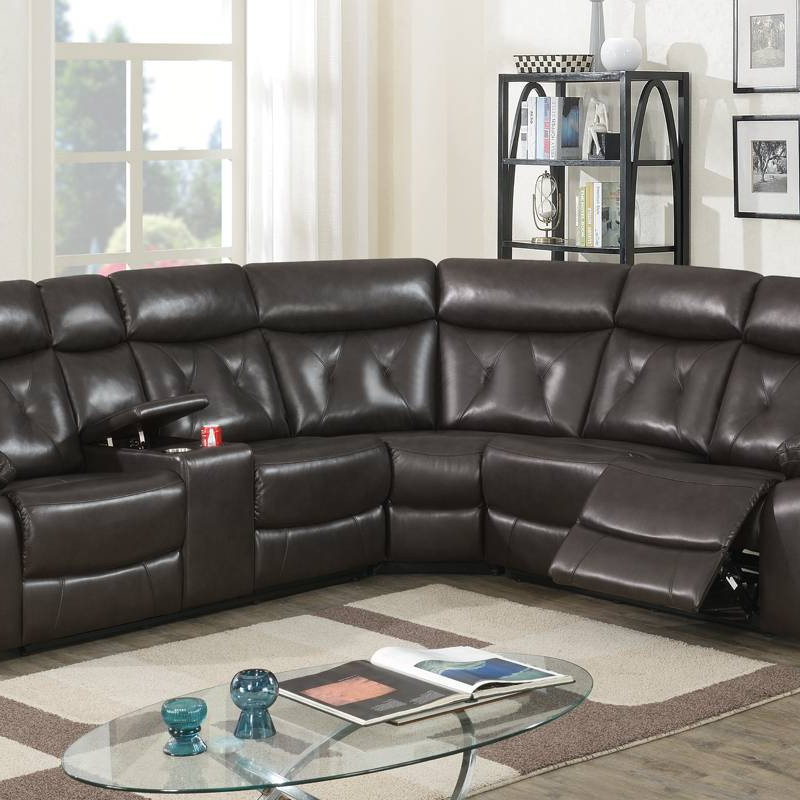 F86624 3-PC POWER RECLINING SECTIONAL