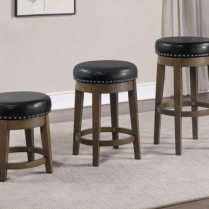 F1861 SWIVEL STOOL 18" HEIGHT