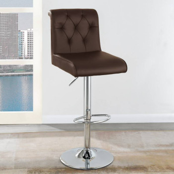 F1646 ADJUSTABLE BARSTOOL/ESPRESSO
