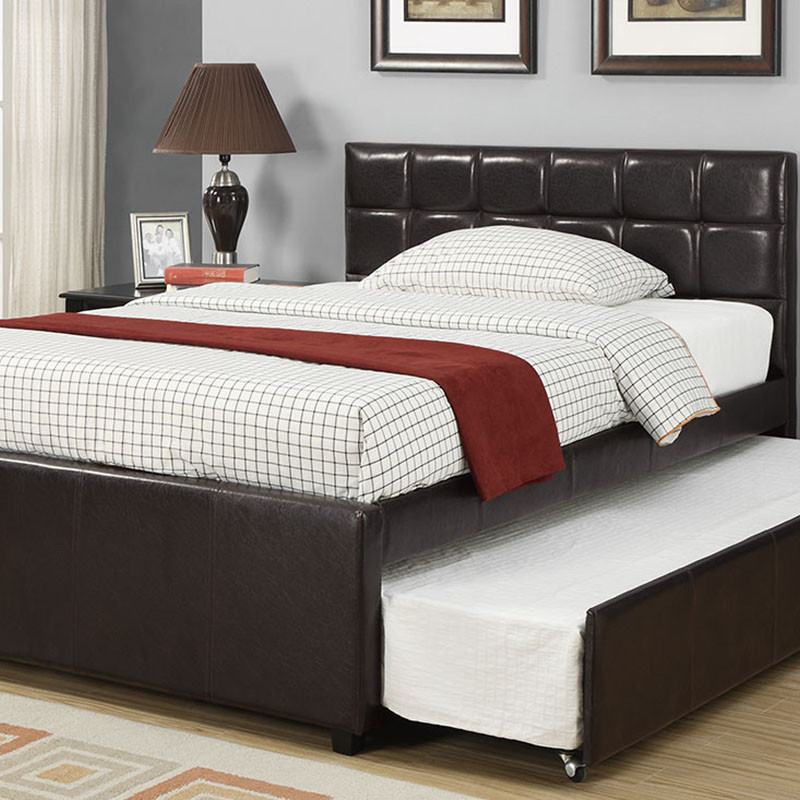 F9215F Full Size Bed w/ Trundle