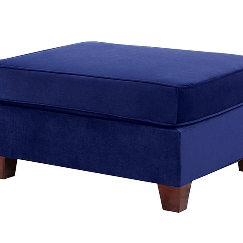 F8944 COCKTAIL OTTOMAN/INDIGO