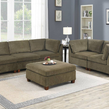 832 6-PCS MODULAR SECTIONAL & SOFA SET