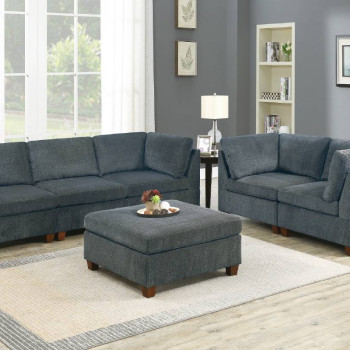 830 6-PCS MODULAR SECTIONAL & SOFA SET