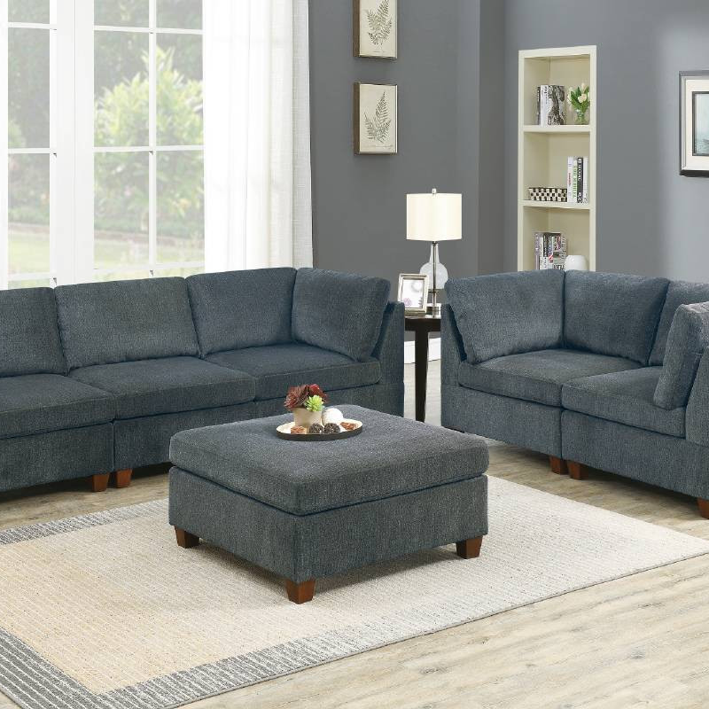 830 6-PCS MODULAR SECTIONAL & SOFA SET