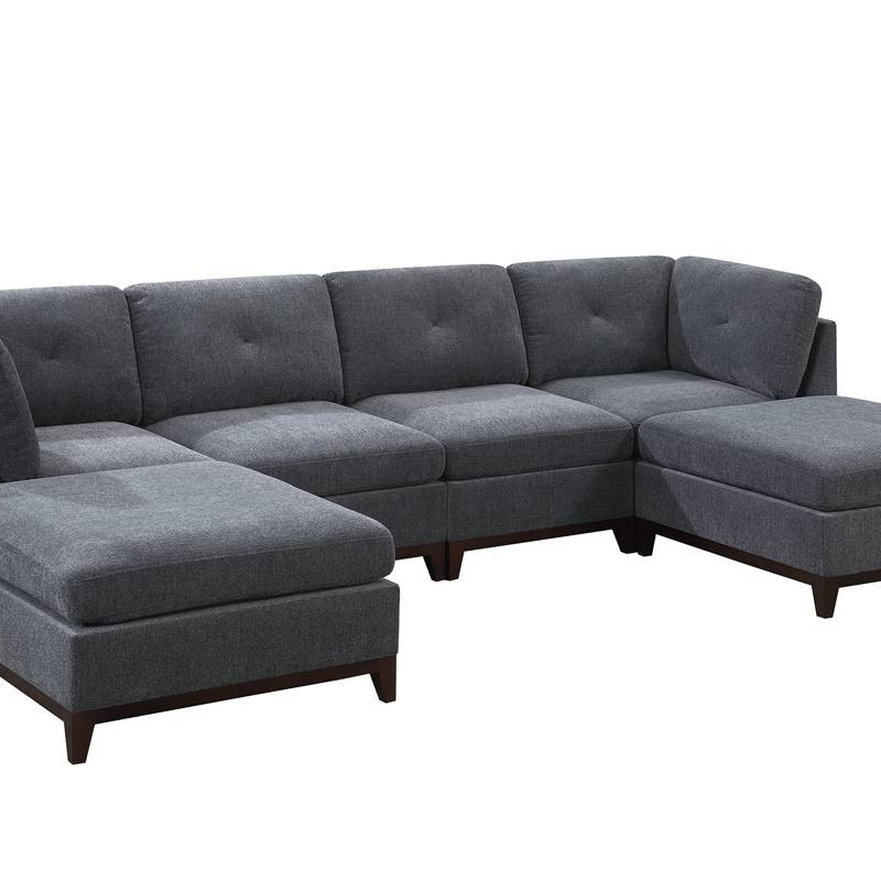 873 6-PCS MODULAR SECTIONAL & SOFA SET
