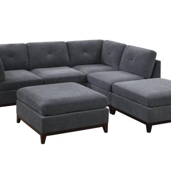 862 6-PCS MODULAR SECTIONAL & SOFA SET
