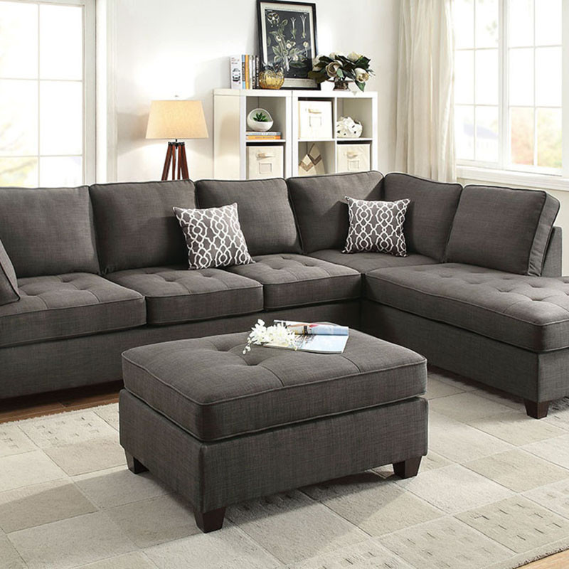F6988 2-Pcs Sectional Sofa