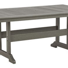 P802-625 Visola RECT Dining Table w/UMB OPT