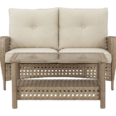 P345-035 Loveseat w/Table
