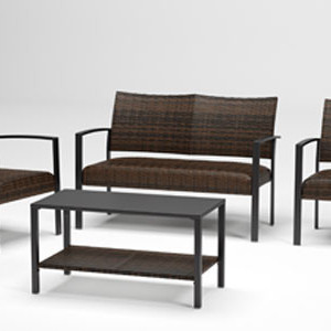 P330-080 Love/Chairs/Table Set