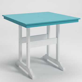 P208-632 Eisely Square Counter TBL w/UMB OPT