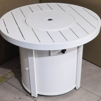 P011-776 Sundown Treasure Round Fire Pit Table