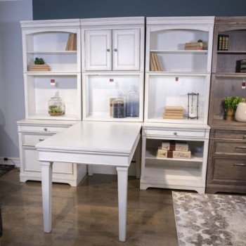 H777-40T Bookcase Hutch