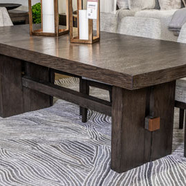 D984-45 RECT Dining Room EXT Table