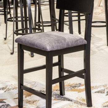 D282-124 Upholstered Barstool