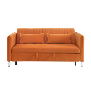 9406RN-3CL Convertible Studio Sofa with Pull-out Bed
