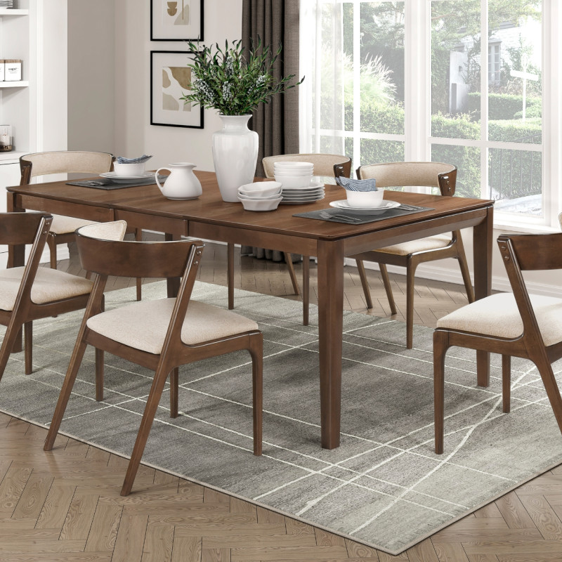 5926-76*7 7PC SETS Dining Table + 6 Side Chairs