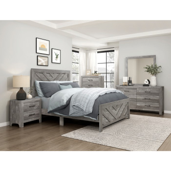 1534NPGY-1*4 4PC SETS Queen Bed
