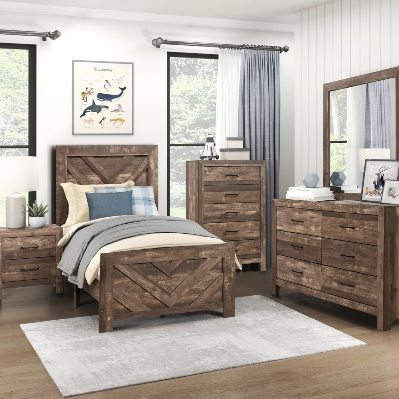 1534NPT-1*4 4PC SETS Twin Bed