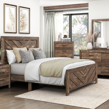 1534NPK-1CK*4 4PC SETS California King Bed