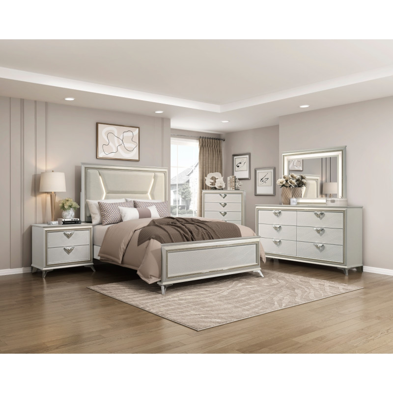 1383-1*4 4PC SETS Queen Bed
