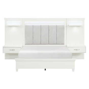 1321-1*WB 3pc Set Queen Wall Bed (QB+2TNS)