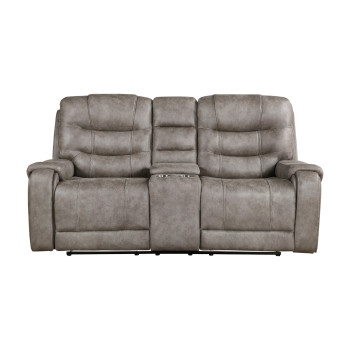 9634GBR-2 Double Reclining Love Seat with Center Console