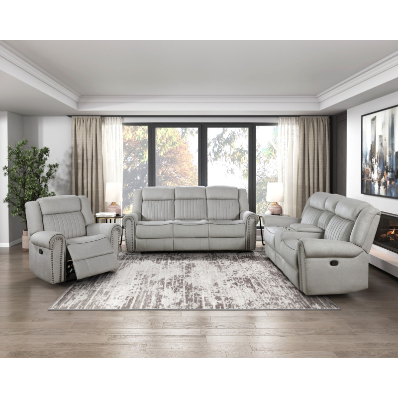 9204MT*3 3PC SETS Double Reclining Sofa + Love Seat + Chair