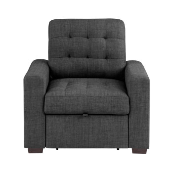 9916DG-1 Chair with Pull-out Ottoman