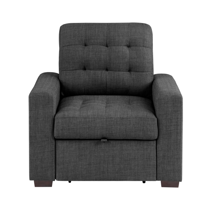 9916DG-1 Chair with Pull-out Ottoman