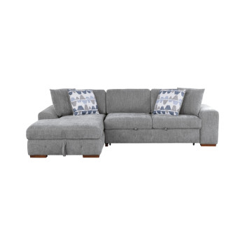 9624GY*2LC2R 2-Piece Sectional with Left Chaise