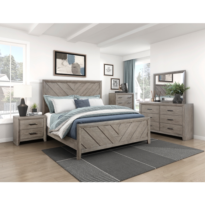 1598-1*4 4PC SETS Queen Bed