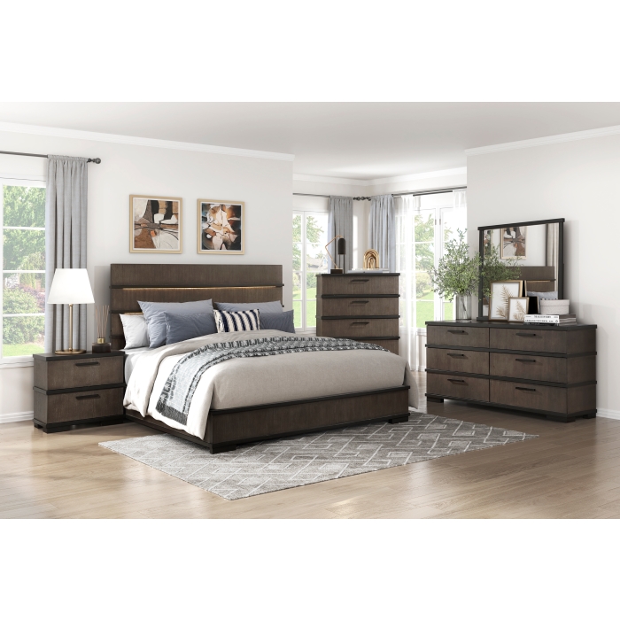 1343-1*4 4PC SETS Queen Bed