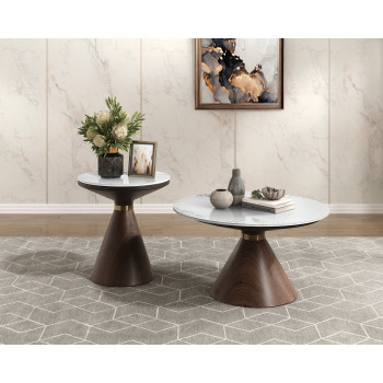 3696-30*2PC 2PC SETS Cocktail Table + End Table