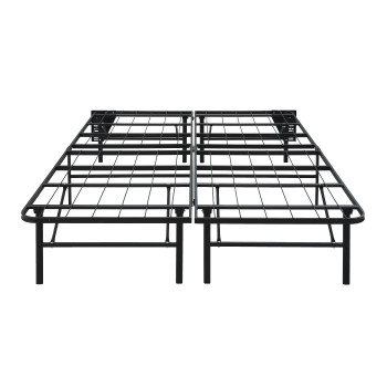 BF-1MT-Q Queen Foldable Metal Platform Bed Frame, Toolless
