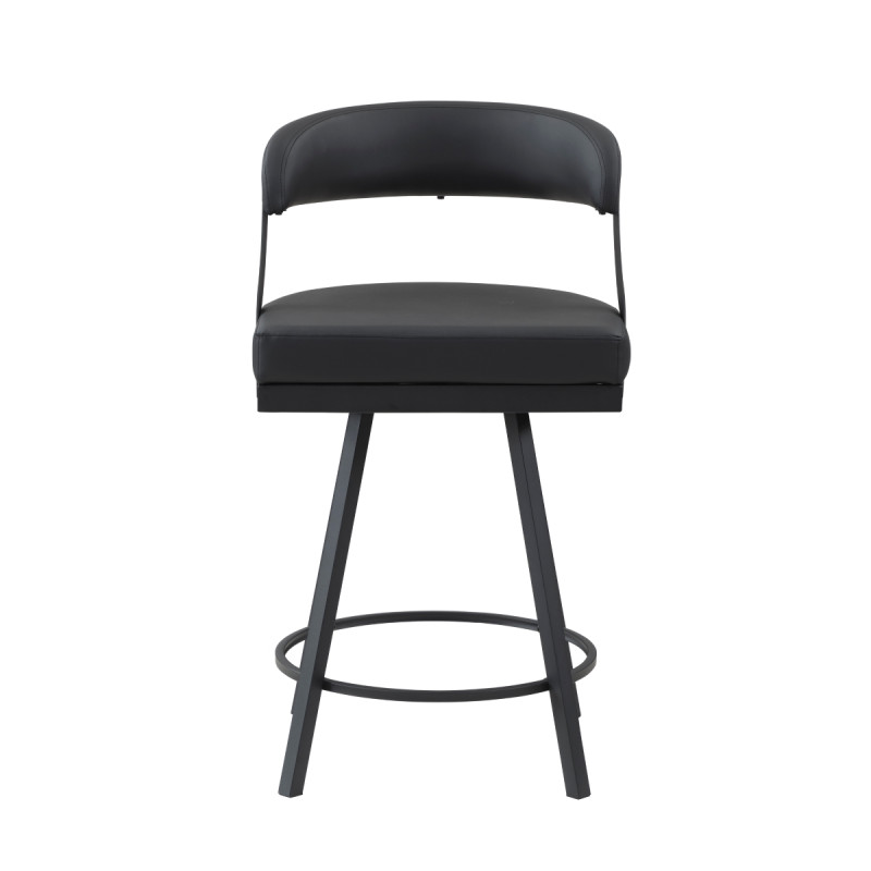 5565-24BK Swivel Counter Height Chair