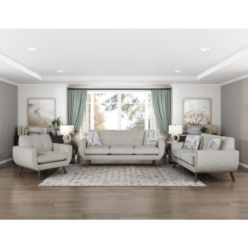 9627TAN*3 3PC SETS Sofa + Love Seat + Chair