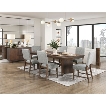 5414-95*7 7PC SETS Dining Table + 6 Chairs