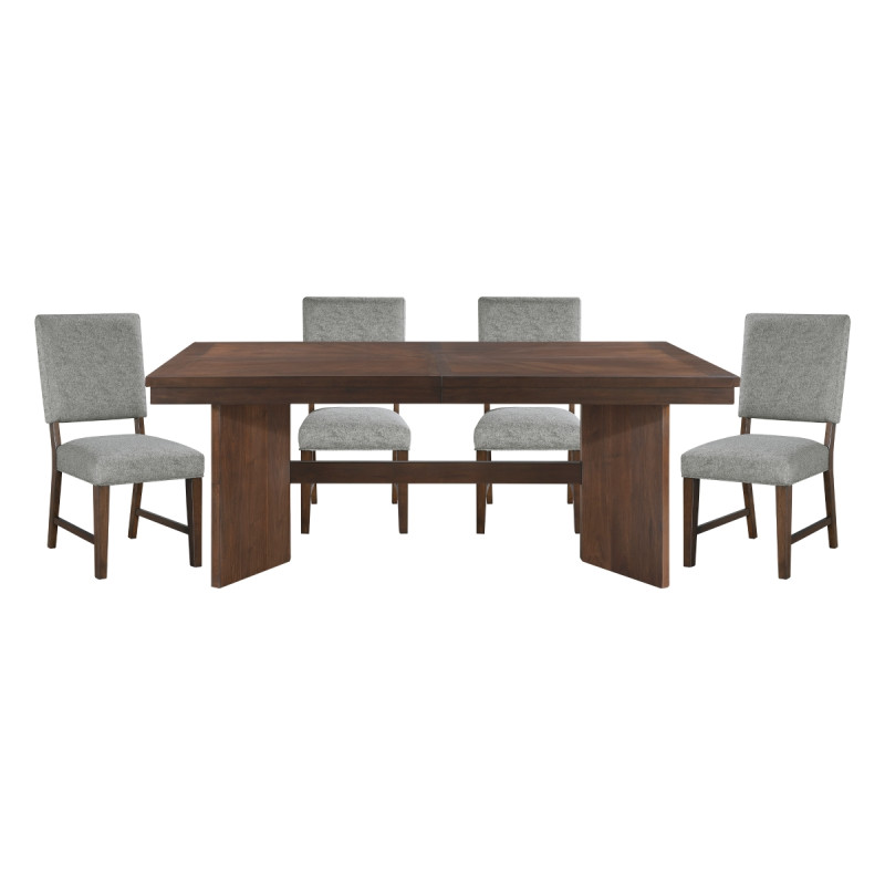 5414-95*5 5PC SETS Dining Table + 4 Chairs