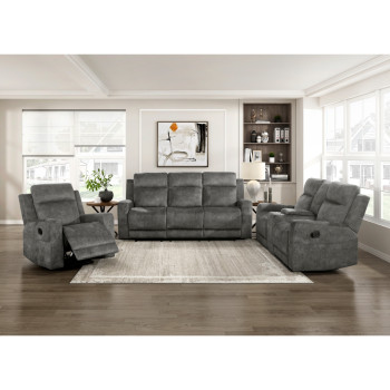 9635DG*3 3pc Set: Sofa, Love, Chair