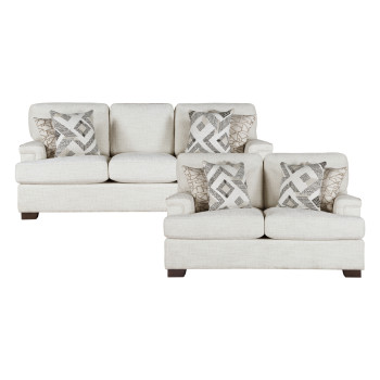 9603CR*2 2pc Set: Sofa, Love Seat