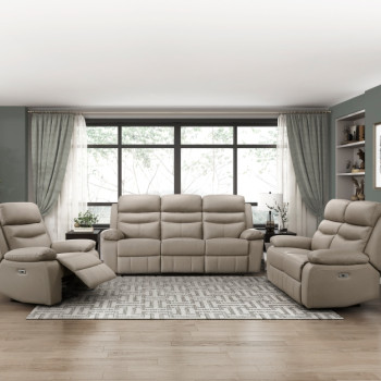 9628LTE*3PW 3pc Set: Sofa, Love, Chair (Power)