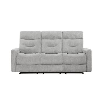 9610GY-3 Double Reclining Sofa